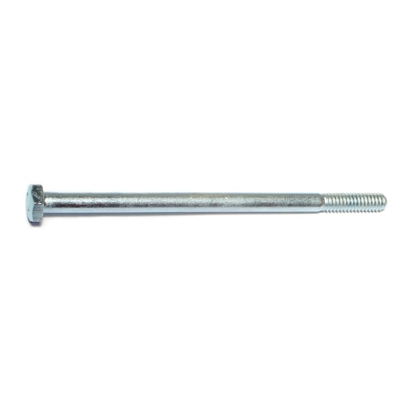 Midwest Fastener Grade 5, 1/4"-20 Hex Head Cap Screw, Zinc Plated Steel, 4-1/2 in L, 100 PK 00265 - main